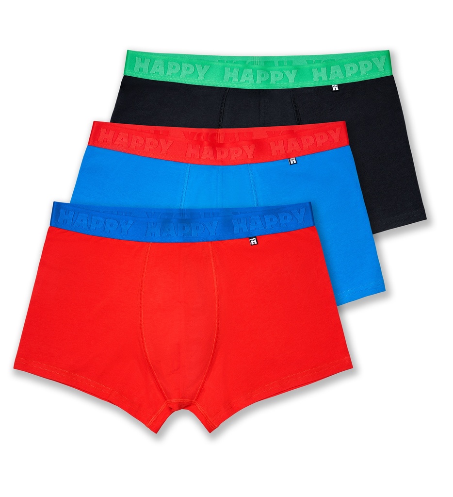 3-Pack Solid Mix Short Boxers