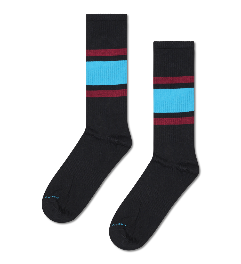Simple Stripe Sneaker Sock