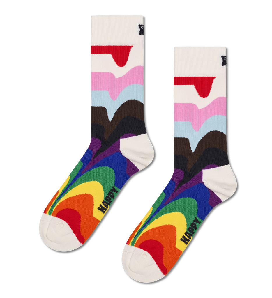 Pride Liquid Stripe Sock