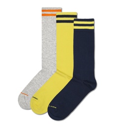 3-Pack Solid Sneaker Socks