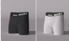 RM Adult Boxer Briefs 2-Pack - Black &amp; White